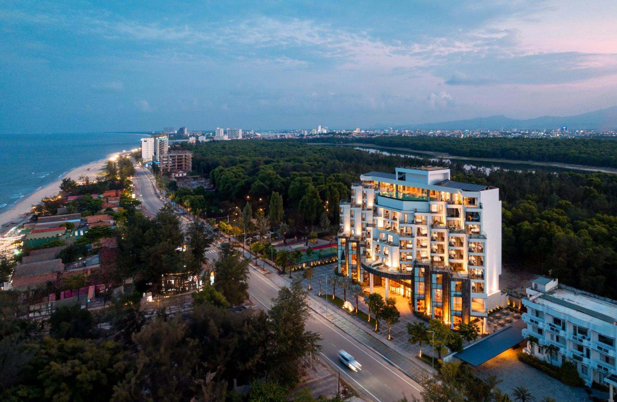 Poseido Hotel Quang Binh دونغ هوي المظهر الخارجي الصورة