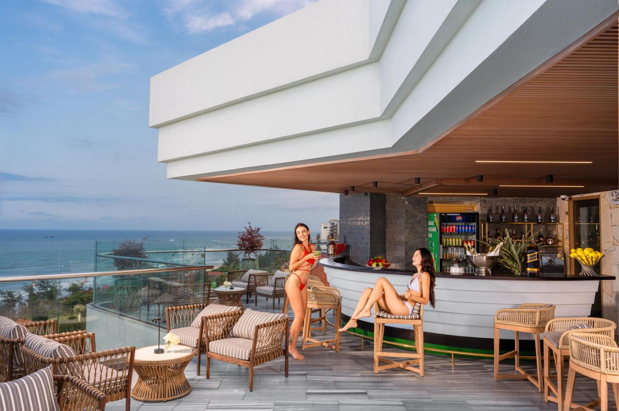 Poseido Hotel Quang Binh دونغ هوي المظهر الخارجي الصورة